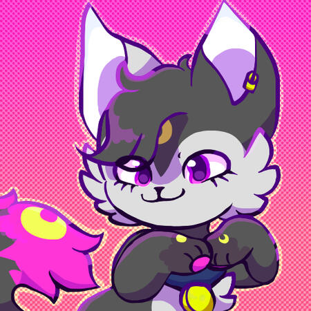 Bust shot of an OC belonging to Rubberbird