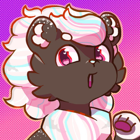 Bust shot of an OC belonging to Rubberbird